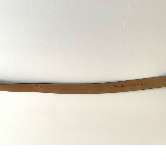 Y2K Byblos Belt Bag Haircalf Leather Snakeskin Print Flap Vintage Designer Italy - Picture 7 of 16